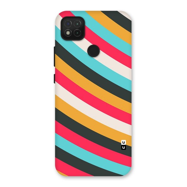 Retro Style Minimal Curves Back Case for Redmi 9