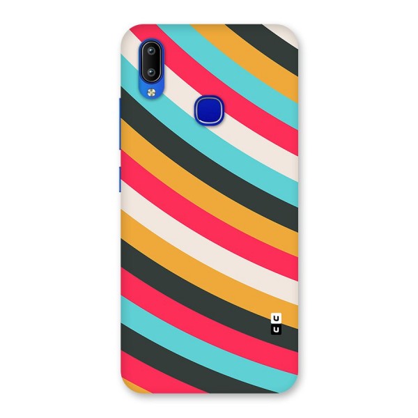 Retro Style Minimal Curves Back Case for Vivo Y91