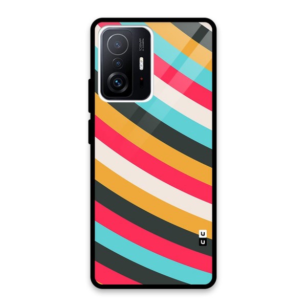 Retro Style Minimal Curves Back Case for Xiaomi 11T Pro