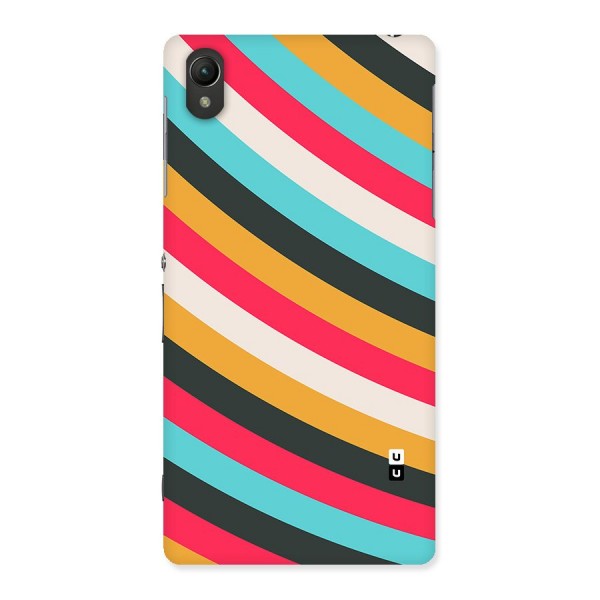Retro Style Minimal Curves Back Case for Xperia Z2