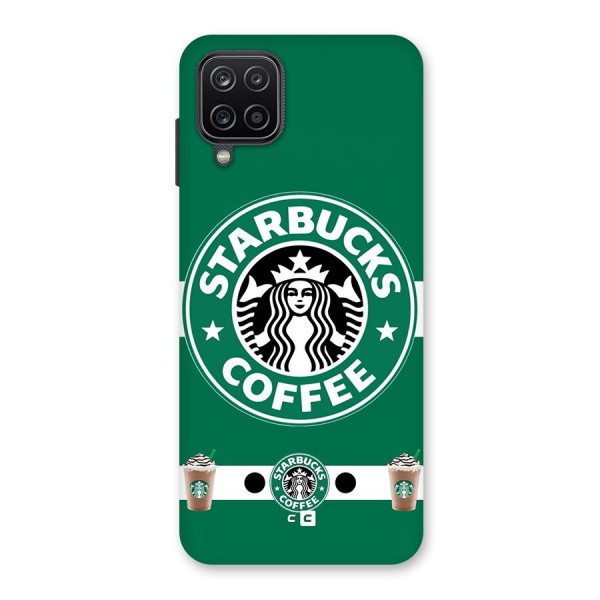 Ribbon StarBucks Glass Back Case for Galaxy A12