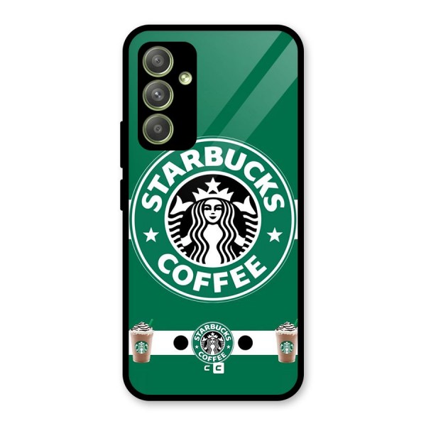 Ribbon StarBucks Glass Back Case for Galaxy A54