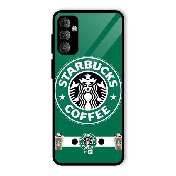 Ribbon StarBucks Glass Back Case for Galaxy F23