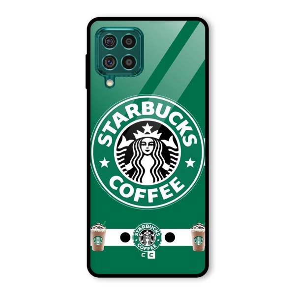 Ribbon StarBucks Glass Back Case for Galaxy F62