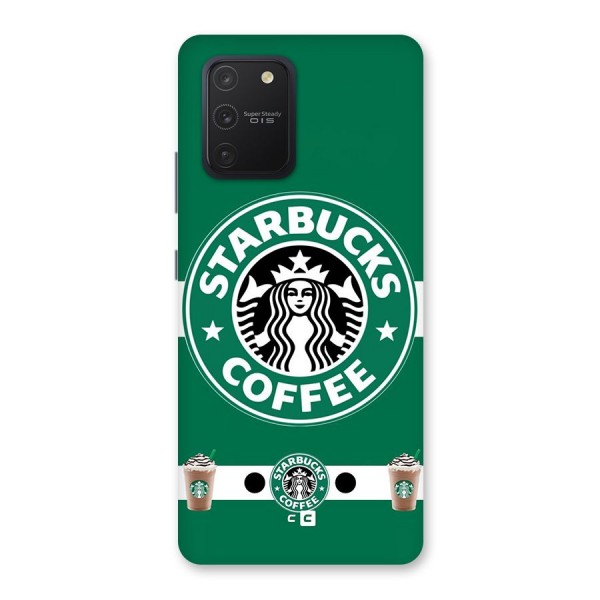 Ribbon StarBucks Glass Back Case for Galaxy S10 Lite