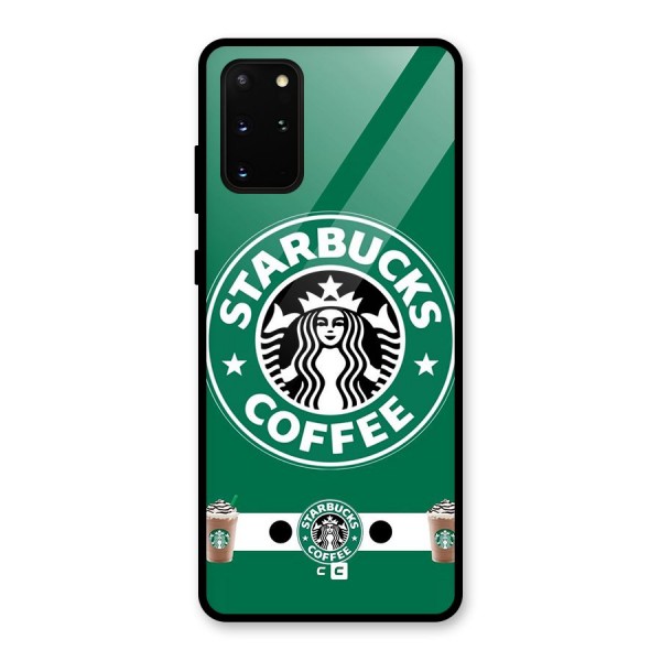 Ribbon StarBucks Glass Back Case for Galaxy S20 Plus