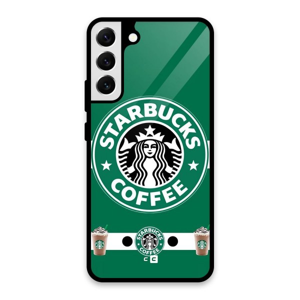 Ribbon StarBucks Glass Back Case for Galaxy S22 Plus 5G