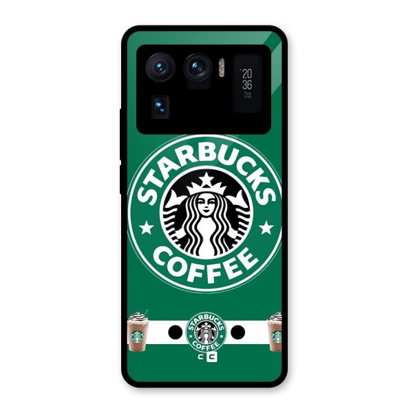 Ribbon StarBucks Glass Back Case for Mi 11 Ultra