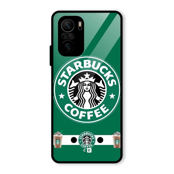 Ribbon StarBucks Glass Back Case for Mi 11x