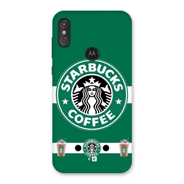 Ribbon StarBucks Back Case for Motorola One Power