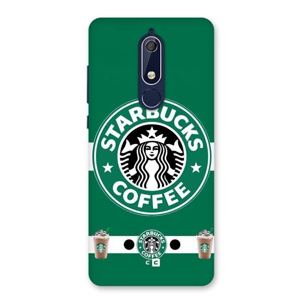 Ribbon StarBucks Back Case for Nokia 5.1