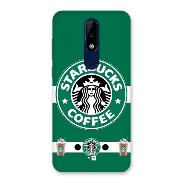 Ribbon StarBucks Back Case for Nokia 5.1 Plus