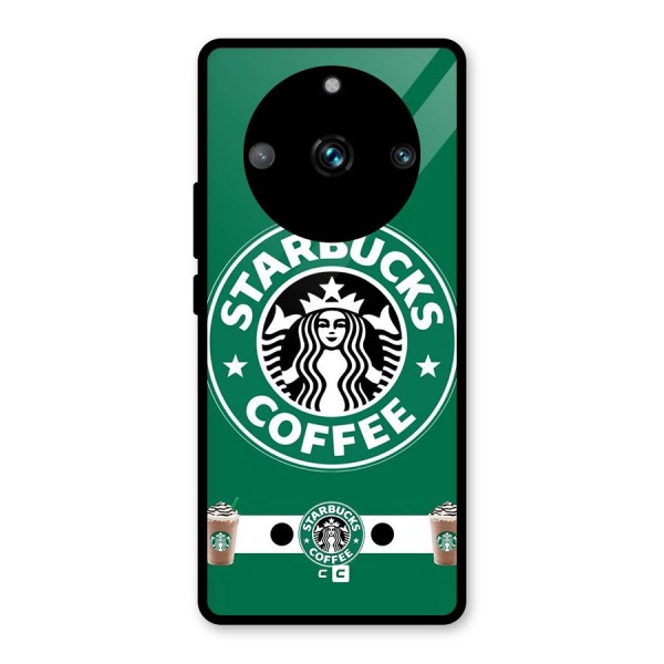 Ribbon StarBucks Glass Back Case for Realme Narzo 60 Pro