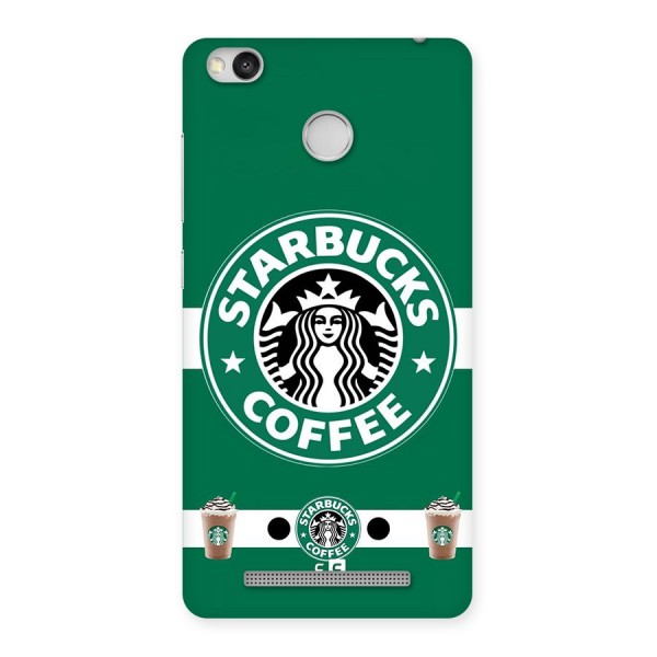 Ribbon StarBucks Back Case for Redmi 3S Prime