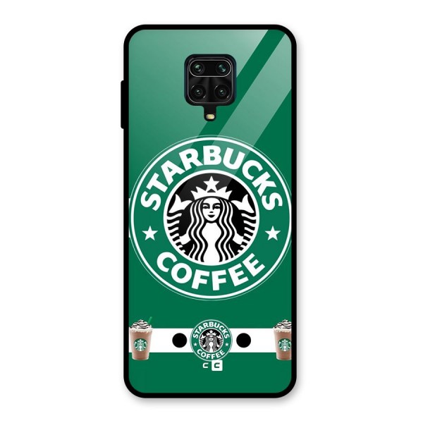 Ribbon StarBucks Glass Back Case for Redmi Note 10 Lite