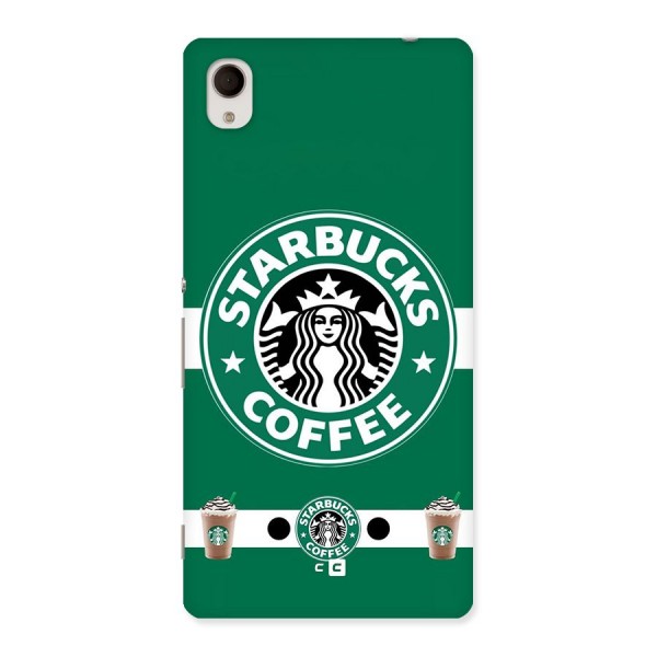 Ribbon StarBucks Back Case for Xperia M4