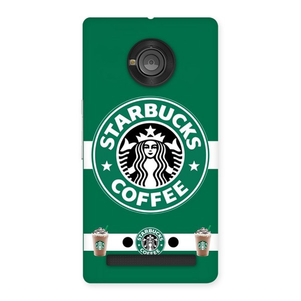 Ribbon StarBucks Back Case for Yuphoria