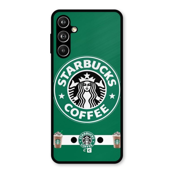 Ribbon StarBucks Metal Back Case for Galaxy F54