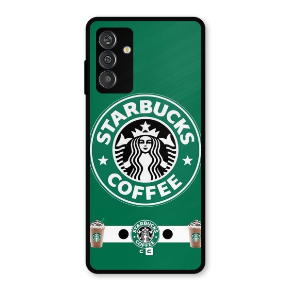 Ribbon StarBucks Metal Back Case for Galaxy M14 5G