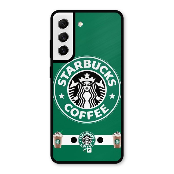 Ribbon StarBucks Metal Back Case for Galaxy S21 FE 5G