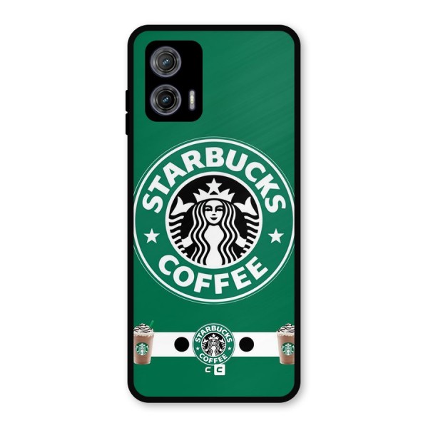 Ribbon StarBucks Metal Back Case for Moto G73