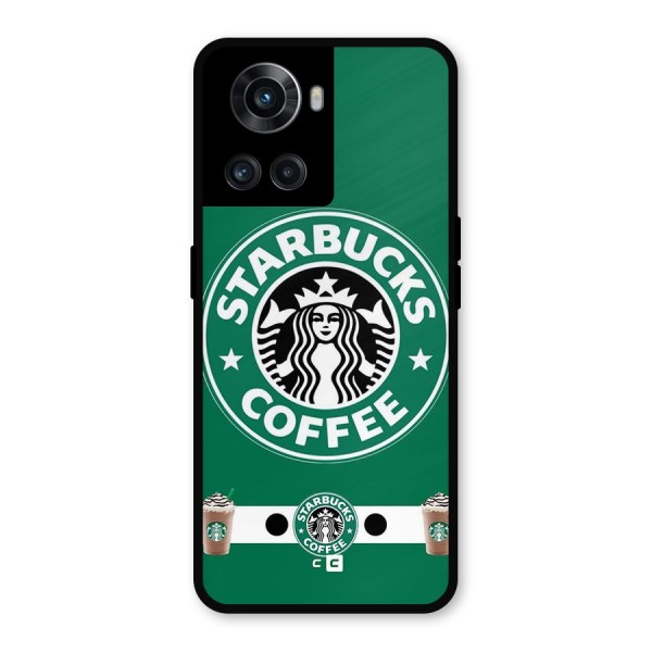 Ribbon StarBucks Metal Back Case for OnePlus 10R