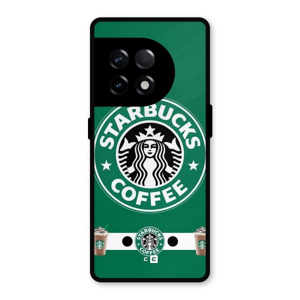 Ribbon StarBucks Metal Back Case for OnePlus 11R