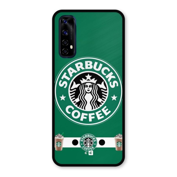 Ribbon StarBucks Metal Back Case for Realme Narzo 20 Pro