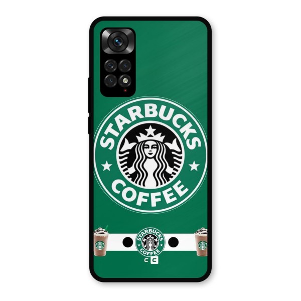 Ribbon StarBucks Metal Back Case for Redmi Note 11