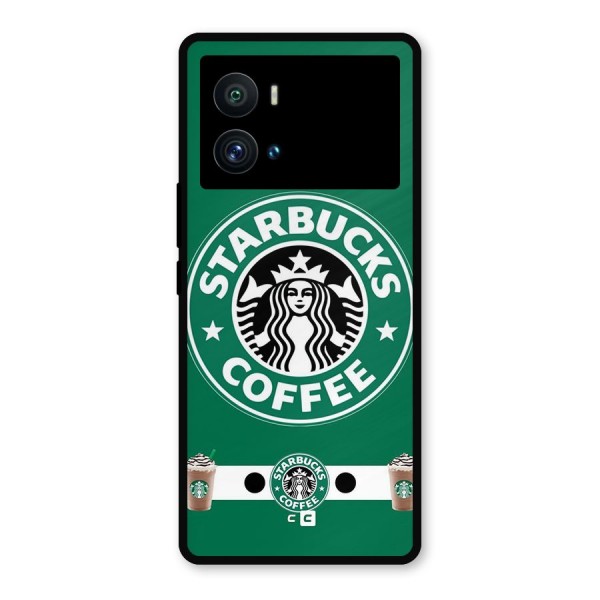 Ribbon StarBucks Metal Back Case for iQOO 9 Pro