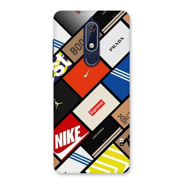 Rich Boxes Back Case for Nokia 5.1