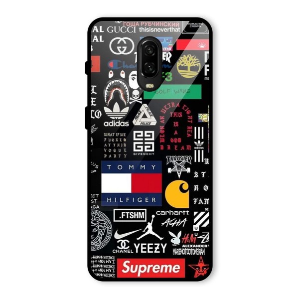 Rich Class Glass Back Case for OnePlus 6T