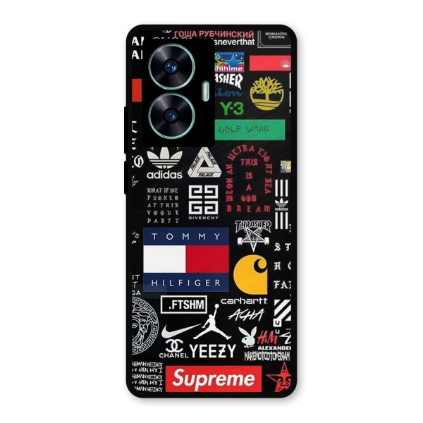 Rich Class Metal Back Case for Realme C55