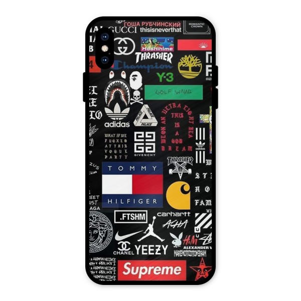 Rich Class Metal Back Case for iPhone XS Max