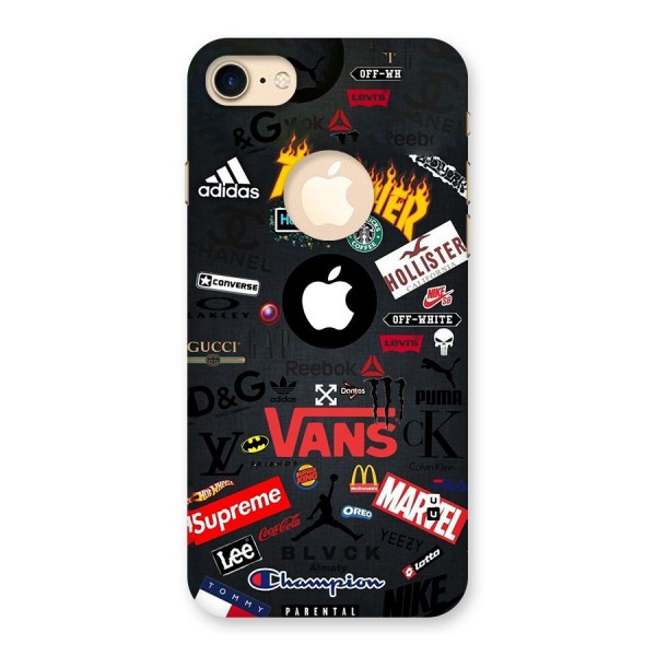 Rich Life Back Case for iPhone 8 Logo Cut