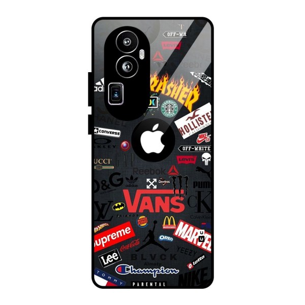 Rich Life Glass Back Case for Oppo Reno10 Pro Plus