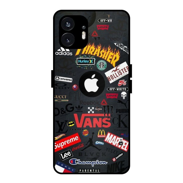 Rich Life Metal Back Case for Nothing Phone 2