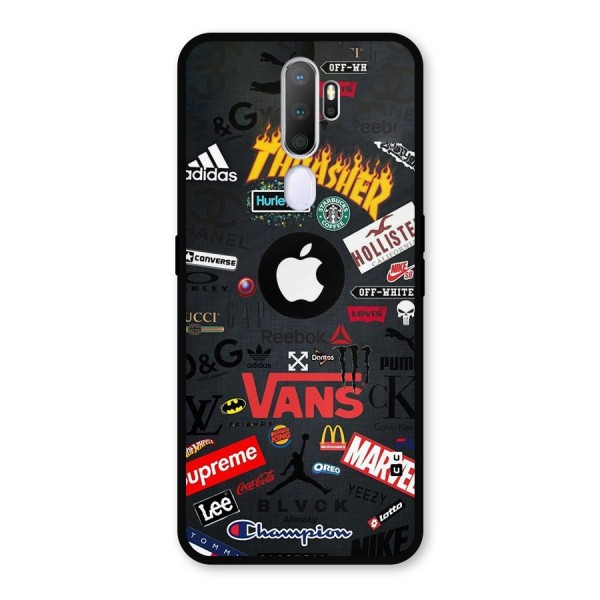 Rich Life Metal Back Case for Oppo A9 (2020)