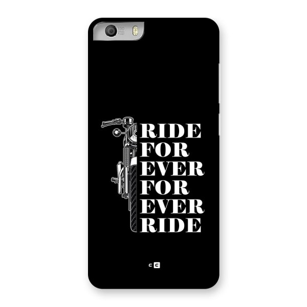 Ride Forever Back Case for Canvas Knight 2