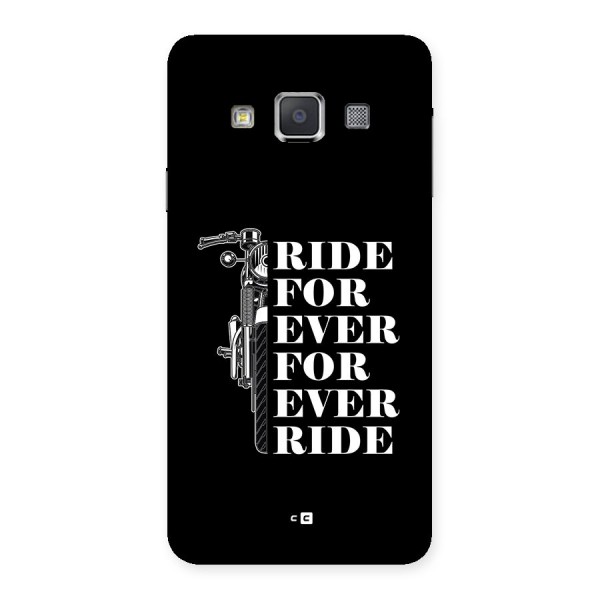 Ride Forever Back Case for Galaxy A3