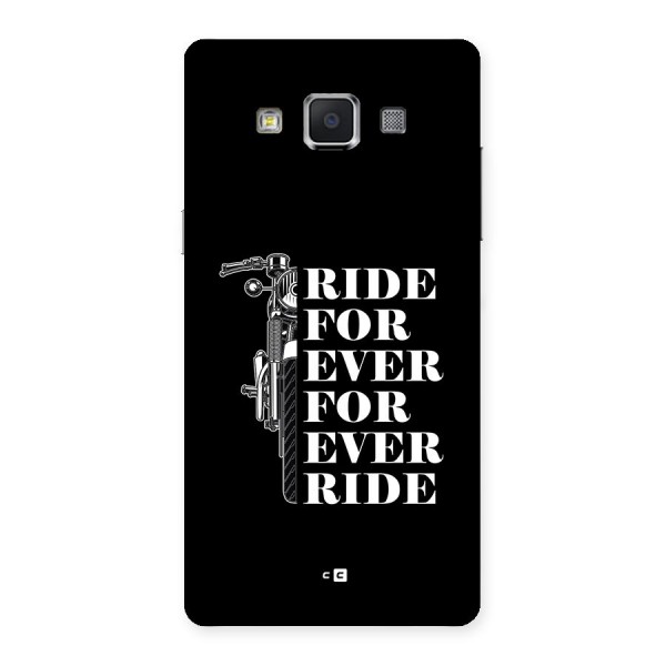 Ride Forever Back Case for Galaxy A5