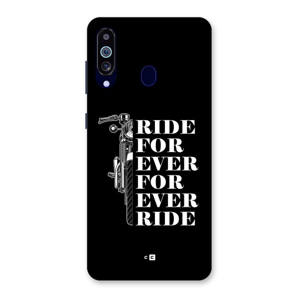 Ride Forever Back Case for Galaxy A60