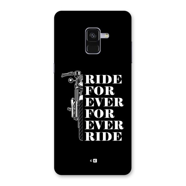 Ride Forever Back Case for Galaxy A8 Plus