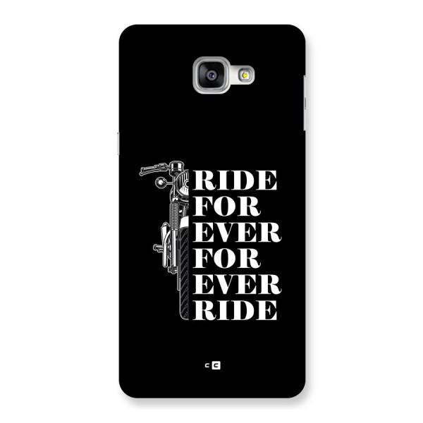 Ride Forever Back Case for Galaxy A9