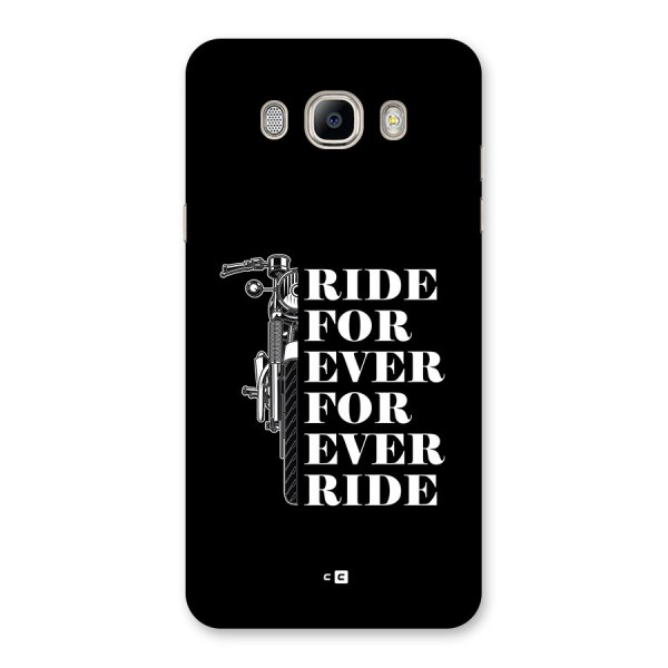 Ride Forever Back Case for Galaxy On8