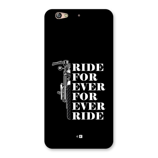 Ride Forever Back Case for Gionee S6