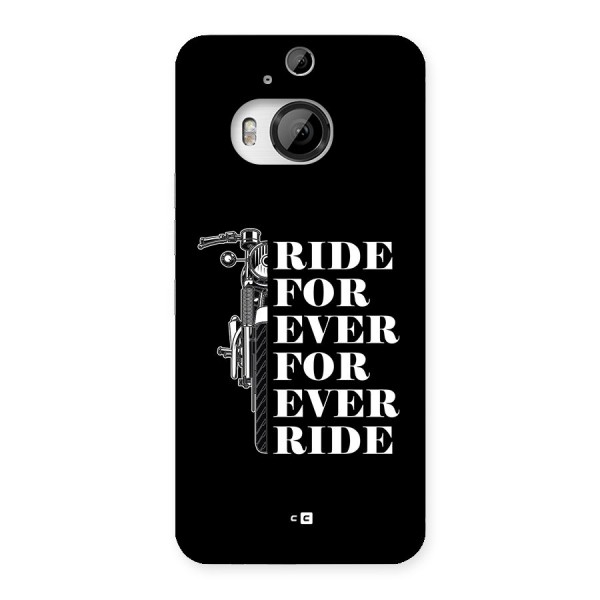 Ride Forever Back Case for HTC One M9 Plus