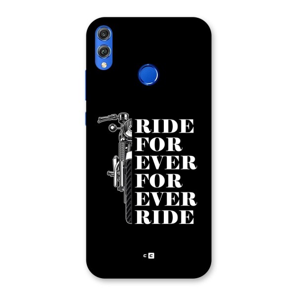 Ride Forever Back Case for Honor 8X