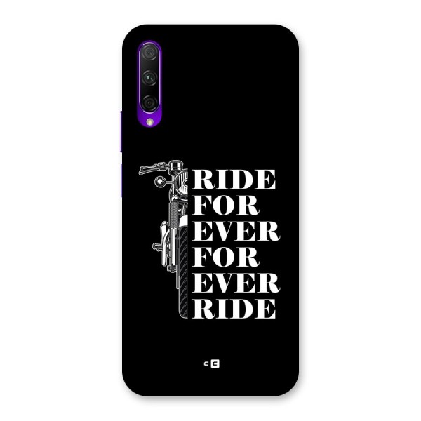 Ride Forever Back Case for Honor 9X Pro