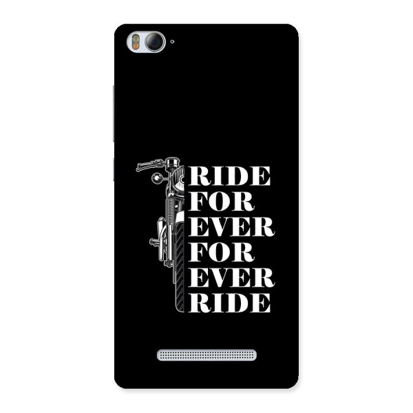 Ride Forever Back Case for Mi4i